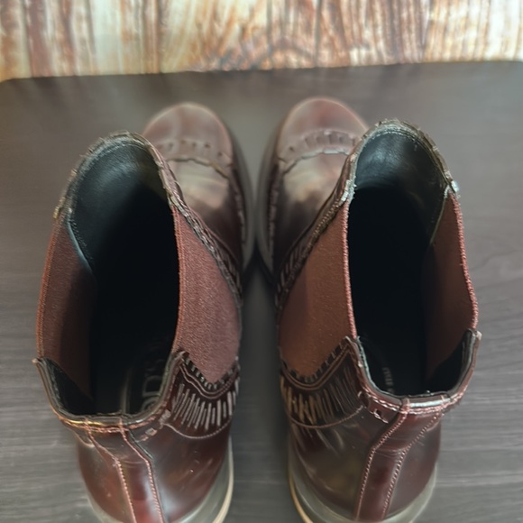 Tod’s Leather Chelsea Boots Womens Sz 34.5 - Picture 6 of 10